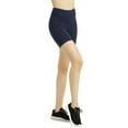 thumbnail image 3 of TheLovely Women & Plus Size (S-3XL) High Waist Workout 15" Length Running Biker Shorts with Wide Wastband, 3 of 6