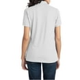 thumbnail image 2 of Mafoose Women's Stretch Pique Polo White Medium, 2 of 5