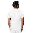 thumbnail image 2 of Adar Universal Unisex Scrubs - V-Neck Tunic Scrub Top - 601 - White - L, 2 of 7