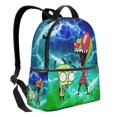 thumbnail image 2 of Invader Zim Multifunctional Backpack Casual Hiking Daypacks High Capacity School Bag Bookbag, 2 of 5