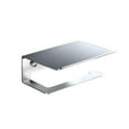 thumbnail image 1 of unbranded Organizador De Higiénico Con Repisa Móvil En Aluminio Anodizado Plateado, 1 of 8