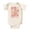Natural Bodysuit, variant on Happy Easter Floral Bodysuit for Baby Girls Spring Holiday Flowers and Bunnies Boho Toddler One-Piece Natural Bodysuit 18 Months