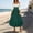 Army Green, variant on Ynynloco Renaissance Costume Women Peasant Medieval Maxi Dress Off Shoulder Puff Sleeve FairyDress Puff Sleeve with Pockets for Halloween Costume, Whimsical Clothes