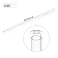 Uxcell Plastic Pipe Rigid Polycarbonate Round Tube Clear 5/16"(8mm) ID