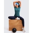 thumbnail image 3 of Remera CRZ YOGA sin costuras de manga corta transpirable Jade XS, 3 of 6