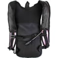 thumbnail image 5 of Mochila de hidratación SOJOURNER - Vejiga de agua de 2 litros incluida para festivales, raves, senderismo, ciclismo, escalada, correr y más (holográfico - rosa pálido), 5 of 5