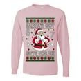 thumbnail image 2 of Wild Bobby Santa's Got 6 7 Gifts For Me Christmas Sweater | Funny Holiday Men Long Sleeve Shirt, 2 of 4