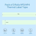 thumbnail image 2 of VRETTI  HP4 Thermal Label Tape,  0.59 x 0.27 inch (15mm x 7m)Continuous Label Tape, Pink/blue/Green Sticker Thermal Paper Self-Adhesive Label Tape, Suitable for Home,Office,School, 2 of 6