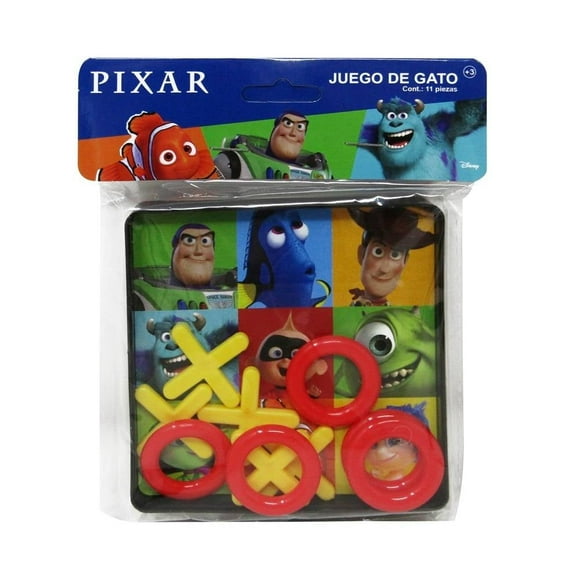 Juego de Gato Gairet Pixar Rojo