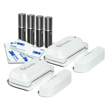 Swann - Wireless Window and Door Alert Sensor (2-pack) - White