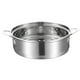 thumbnail image 1 of Vaporera de verduras de múltiples capas, limpieza conveniente, antioxidante, de grado alimenticio, vapor superior con asa, vaporera de acero inoxidable para bollos, suministros para el hogar, 1 of 7