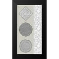thumbnail image 2 of Vess, June Erica 14x24 Black Modern Framed Museum Art Print Titled - Linear Tableware II, 2 of 5