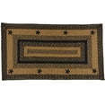 thumbnail image 1 of IHF Home Decor Star Black Rug, 1 of 3