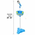 thumbnail image 2 of Kidplokio Blue Pretend Play Karaoke Machine MP3 Player Kids Ages 3 and Up, 2 of 10