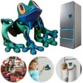 thumbnail image 4 of Aousin 1PC Random Style 3D Printed Magnetic Frog Animals Relaxation Ornaments, Magnetic Attachment on Legs Adhesive to Various Places for Diverse Play, 4 of 9