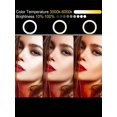 thumbnail image 4 of 8" 10" 12" Selfie Ring Light With Stand And Phone Holder, More Color RGB Ring Light With Mini Tripod, Dimmable LED Ringlight For Phone Photography, Li, 4 of 5