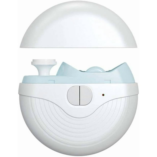 Cortaúñas inteligente para adultos y ancianos, 3 velocidades, potente, automático, con lámpara pulidora, clip de almacenamiento, recargable, cortaúñas