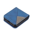 thumbnail image 3 of Nalacover Compatible for Samsung Galaxy Z Flip 6 Folding Case, Premium PU Leather + TPU Bumper Shockproof Protection Anti-Scratches Slim Phone Cover for Samsung Galaxy Z Flip 6, Blue, 3 of 7