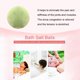 thumbnail image 4 of Bola de sal de baño para blanquear la piel del cuerpo, bola de ducha con burbujas para aliviar el estrés verde Ndcxsfigh  Cuidado Belleza, 4 of 6