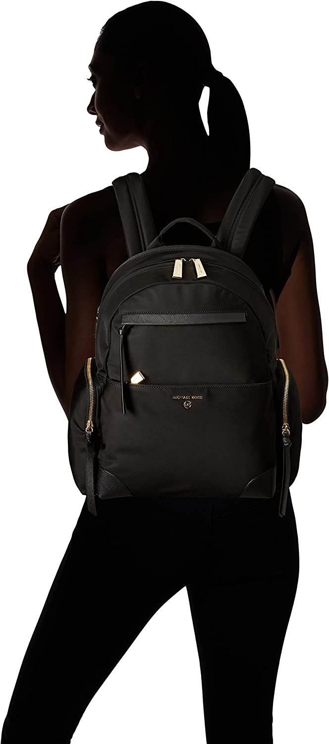 Michael Michael Kors - Black Nylon Backpack – Current Boutique