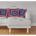 thumbnail image 4 of Window Wreath Palace Broadcloth Fabric Blown and Closed Pillow - IndigoBlue Pink, 4 of 4