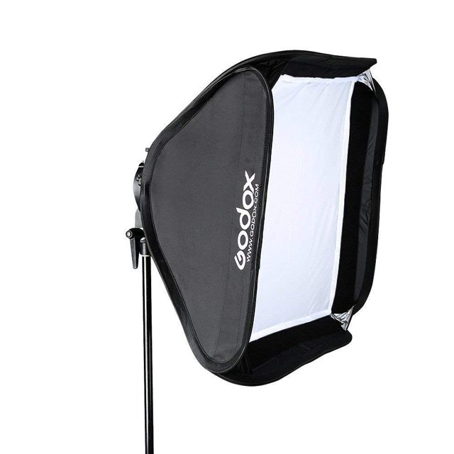 Soporte Bowens plegable Softbox Godox de 80 x 80 cm de configuración rápida