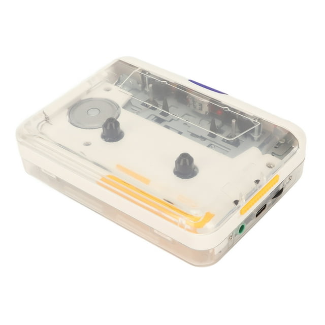 Convertidor De Casete A MP3, Reproductor De Cinta Portátil TON010S Botones Coloridos Innovadores Estilo Retro Sonido Claro Para Computadoras Portátiles Para Viajes Para Grabadora