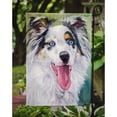 thumbnail image 3 of Carolines Treasures 7358GF Australian Shepherd Blue Eyes Garden Flag Garden Size multicolor, 3 of 5