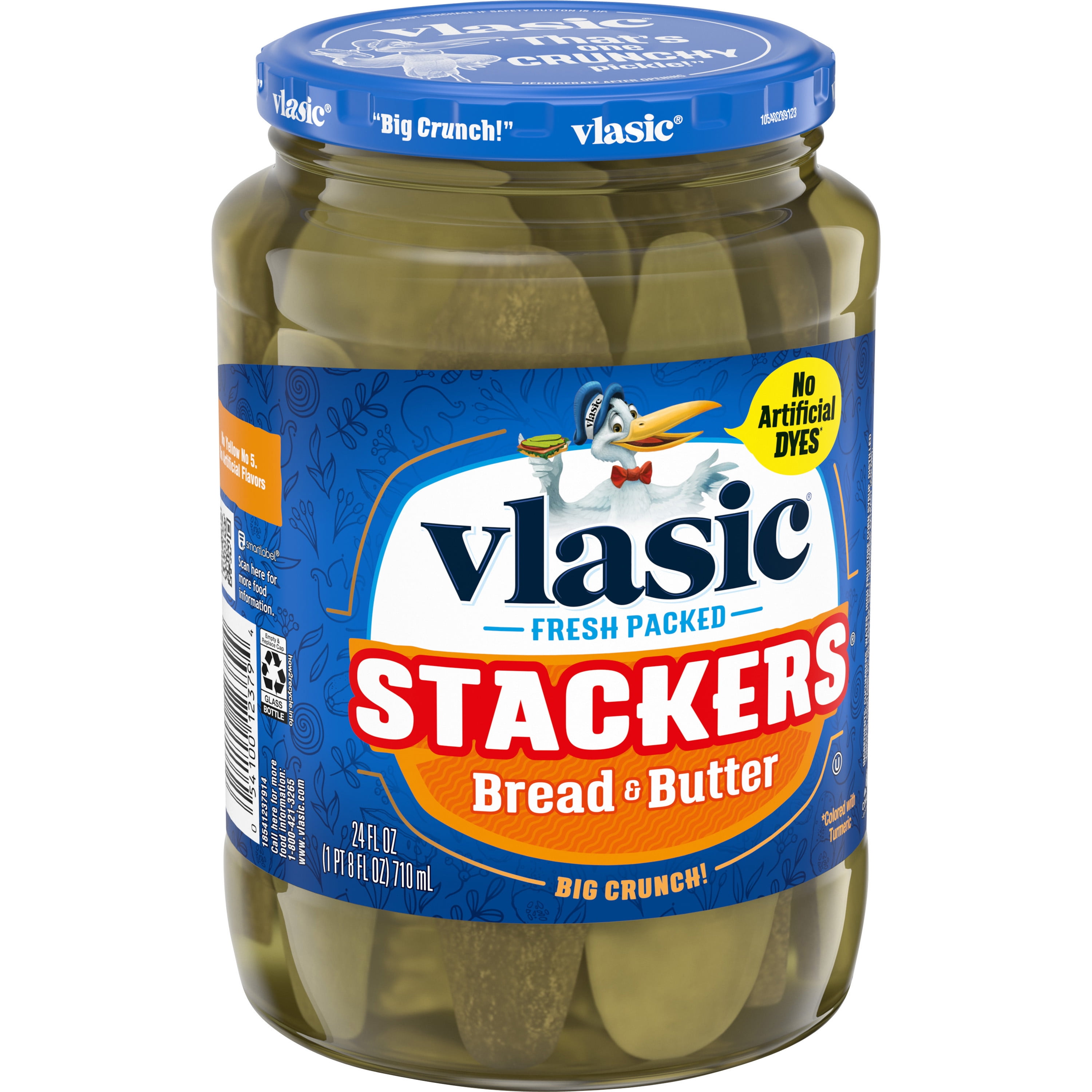Vlasic Stackers Bread And Butter Pickles Sweet Pickle Chips 24 Oz Jar Walmart Com Walmart Com Vlasic Stackers Bread And Butter Pickles Sweet Pickle Chips 24 Oz Jar Walmart Com Walmart Com