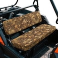 thumbnail image 3 of XYZCANDO Brown Camo Hunting UTV Seat Covers Compatible with Kawasaki Mule 3000 2 Sets Bench Seats Covers Accessories Breathable Replacement UTV Seat Accessories Washable, 3 of 7