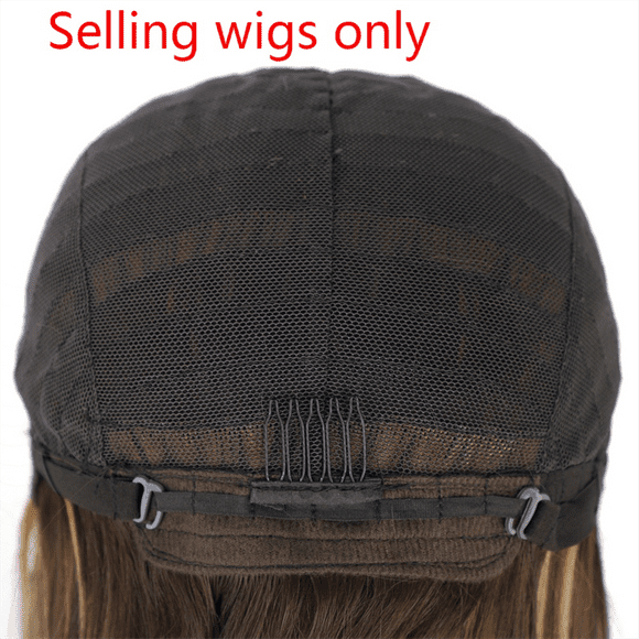 Honey Blonde Highlight Lace Front Wigs, Lace Long Straight Glueless Wigs Yaki Straight Lace Front Wig 27Inch