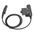 thumbnail image 3 of Auriculares unilaterales para casco, auriculares militares ajustables con U94 PTT para Baofeng UV9R UV9R PLUS UVXR BF9700 (negro), 3 of 9