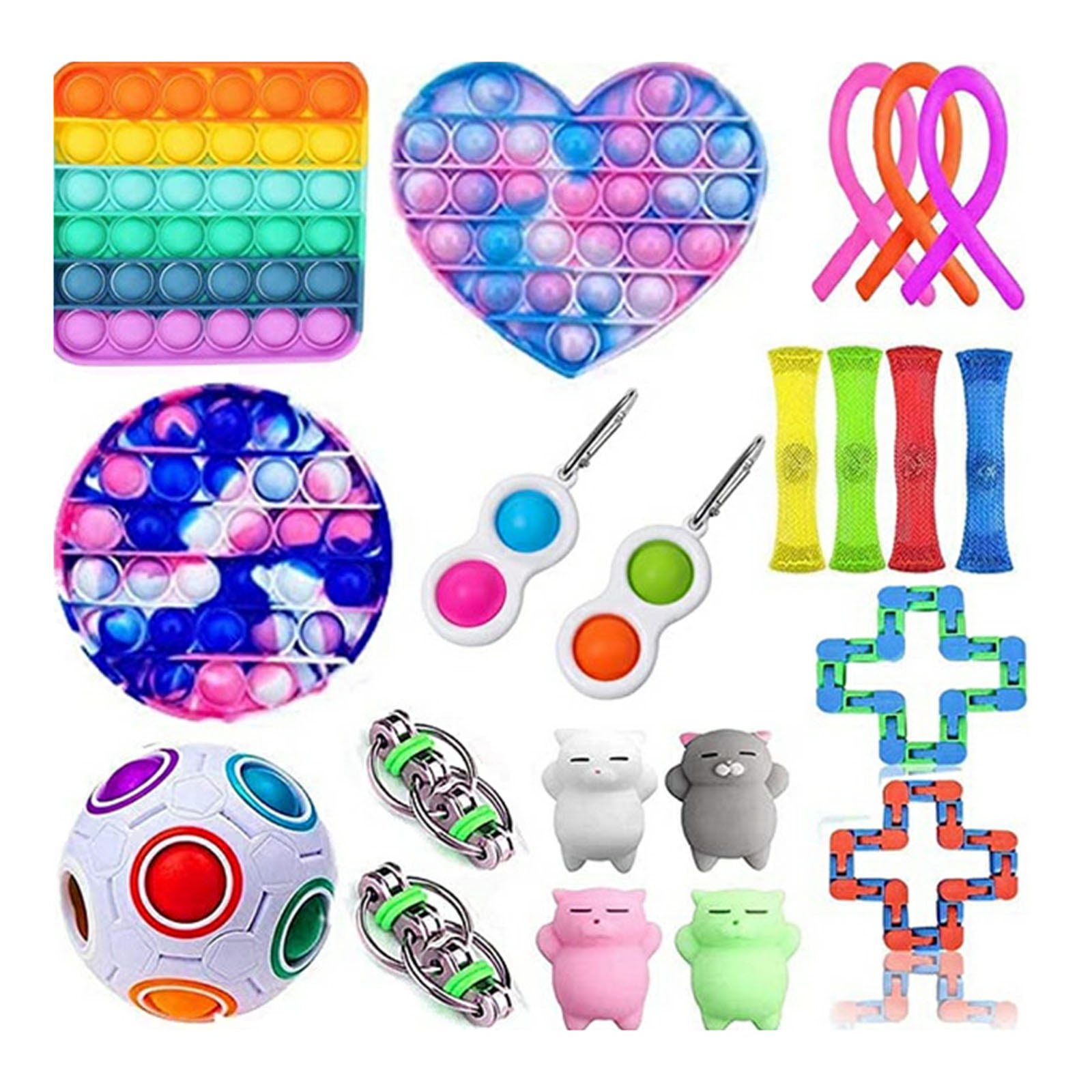 Details about   24Pack/Set Fidget Sensory Toys Autism ADHD Stress Relief Special Need Education 