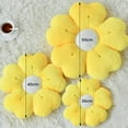 thumbnail image 2 of SUSIELADY Flower Pillow, Flower Shaped Pillow Decorative Throw Pillows for Bed Couch Sofa Bedroom Living Room, Cute Daisy Pillow Dorm Decor Floor Seating Cushion, 11.81” , Yellow, 2 of 7