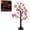 A, variant on Artificial Halloween Tree with LED Lights, Black Twig Tabletop Decor, 60cm, Style A