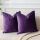 thumbnail image 1 of Chenchen 24x24 Pillow Covers Set of 2 Decorative Throw Pillow Covers Case for Couch Sofa Bed Soft Velvet Cushion Covers with Hidden Zipper for Home Decor Living Room,Navy, 1 of 1