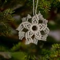 thumbnail image 4 of Xihbxyly Venta y Oferta Árbol de Navidad Pequeño Tejido a Mano con Forma de Copo de Nieve y Círculo Navideño, Colgante Pequeño para Colgar En La Pared, 4 of 6