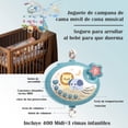 thumbnail image 4 of Móvil Musical para Cuna de Bebé con Proyección y Mando a Distancia, Giratoria 360° para Recién Nacid, 4 of 9