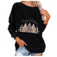 thumbnail image 2 of Pntutb moda mujer imprimir manga larga cómoda transpirable cuello redondo sudadera Pntutb Pntutb-6927, 2 of 5