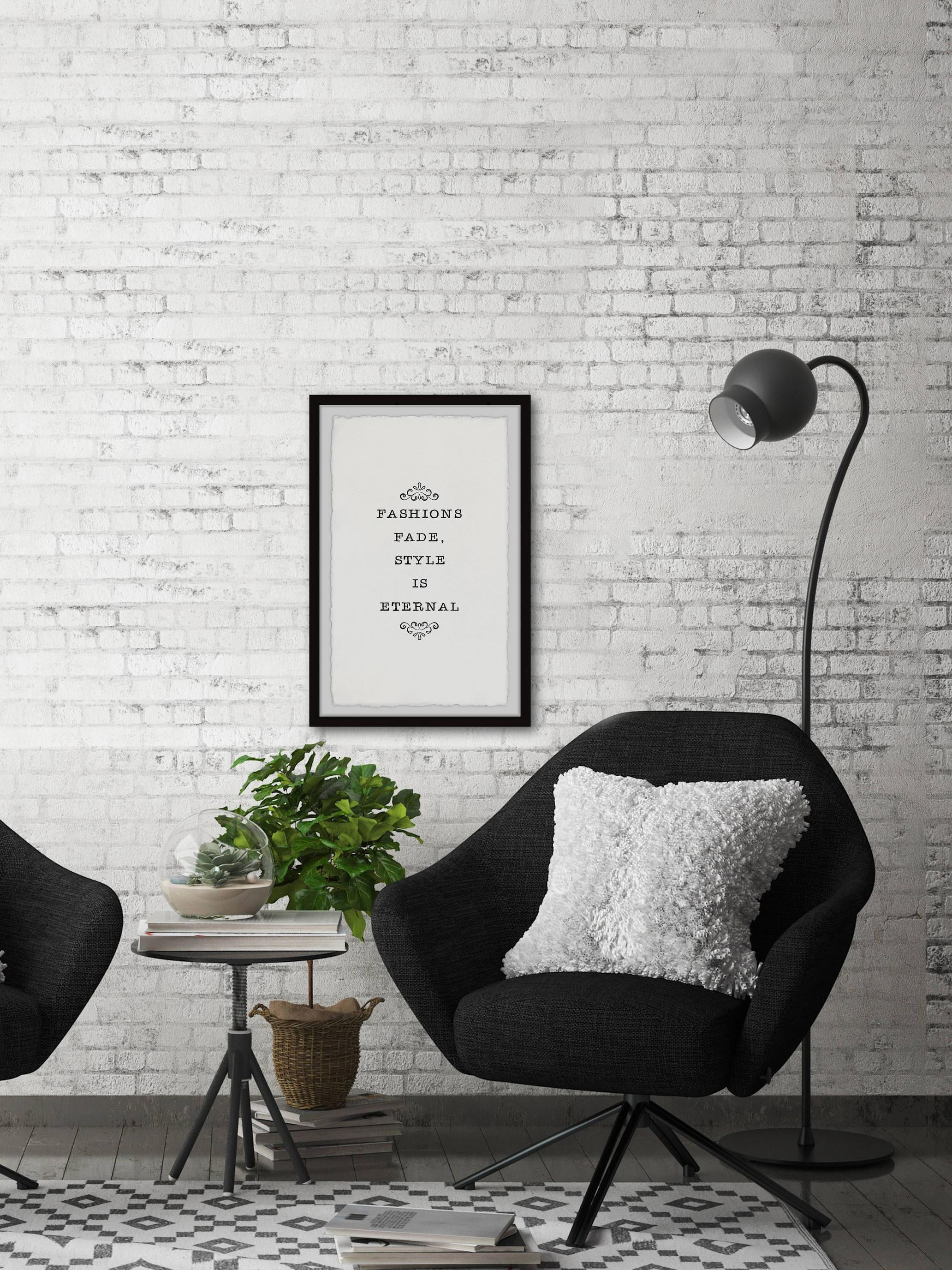 Marmont Hill Style Is Eternal Framed Wall Art