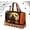 Multicolor, variant on Halloween Spooky Quilted Tote Handbag, Large Capacity Travel Pouch, Casual Shoulder Bag for Shopping Beach Vacation(RL)