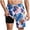 #11, variant on XUNKUSGA Mens Swim Trunks Fashion Tropical Hawaiian Printed Shorts Men with Compression Liner Lightweight Quick Dry Drawstring Elastic Waist Swim Trunks Men,Blue,S