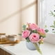 thumbnail image 4 of Ramo decorativo de flores secas artificiales,simulación de flores,decoración de interiores,decoración floral de plástico para sala de estar, 4 of 6