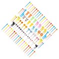 thumbnail image 2 of 3 Sets Fruit Forks Small Cake Dessert Food Toothpick Tableware Travel Party Dining Home Flatware Decoration Utensil, 2 of 6