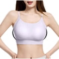 thumbnail image 2 of Backless Push-Up Bra Women,Seamless Beautiful Back Wire-Free No Underwire Comfortable Soft Stretchy Supportive Daily Wear Casual Lingerie Lightweight Everyday Bra Purple L, 2 of 7