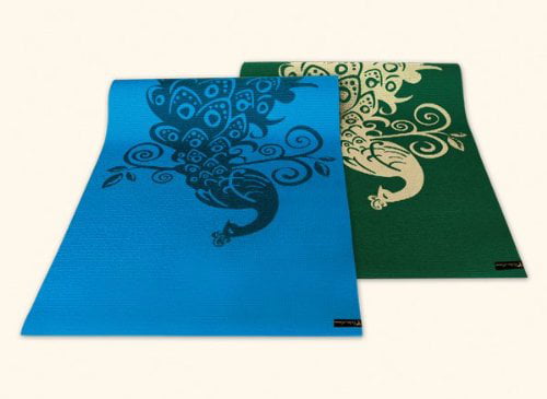 Wai Lana Butterfly Design Exercise Fitness Gym Grippy Yoga & Pilates Mat 6mm 