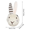 thumbnail image 2 of Moonsky Spiky Dog Toy Ball, Long-Lasting Elastic Plush Squeaky Ball for Interactive Toss and Catch, Boredom Relief for Pets, Beige, 2 of 6