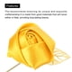 thumbnail image 4 of Ramilletes de rosa Unique Bargains con Alfileres para Hombres Ceremonia de Boda Aniversario Cena Formal amarillo, 4 of 5