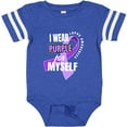thumbnail image 3 of Inktastic I Wear Purple For Myself Lupus Awareness Boys or Girls Baby Bodysuit, 3 of 5