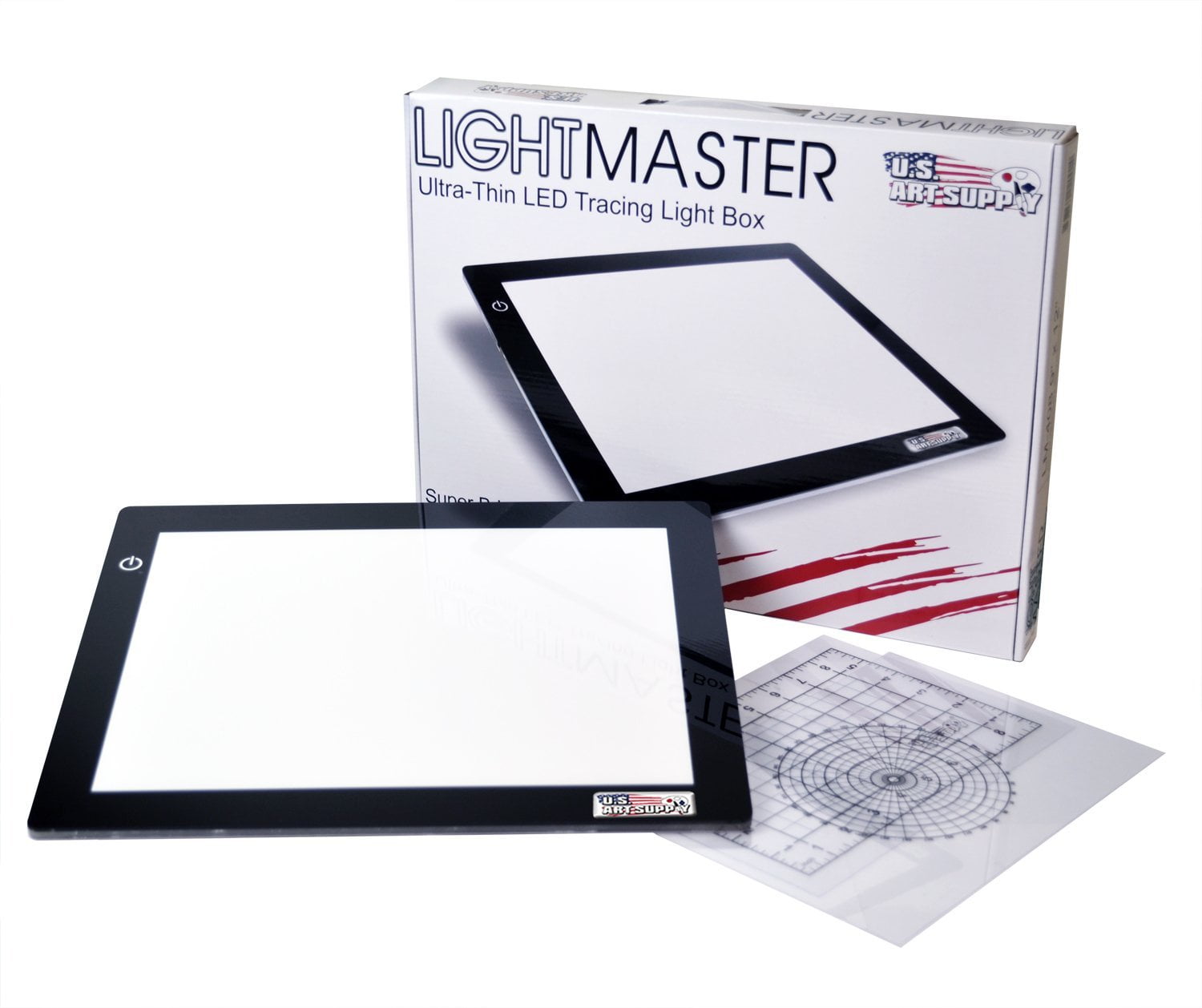 Lightmaster 9" x 12" (A4) Light Box 5V UltraThin Profile w/ USB Power